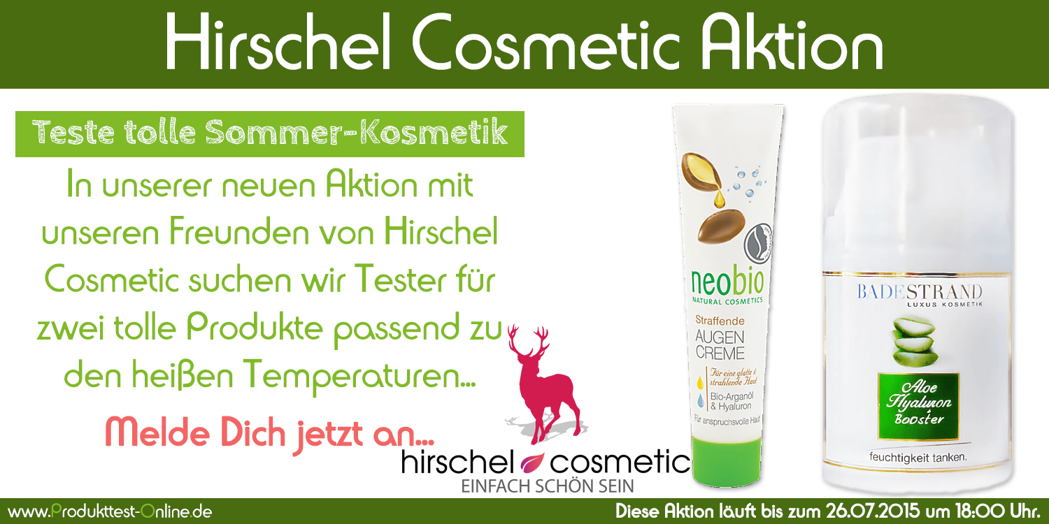 Hirschel Cosmetic Aktion